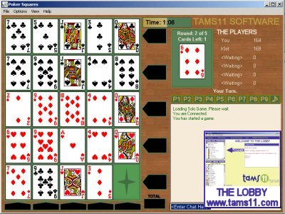 PokerSquares screenshot