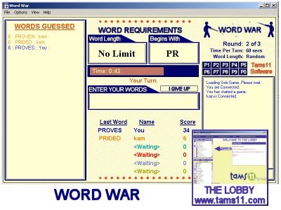 WordWar screenshot